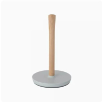 廚房用紙巾架免打孔立式置物架（薄荷綠） 