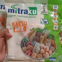 MITRAKU BAKSO MIX ISIAN TOPPING SEBLAK CAMPUR DUMPLING OTAK-OTAK CHIKUWA CUMI BOLA UDANG SUKI TOMYAM