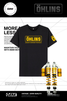 OHLINS摩托車減震器改裝T恤衣服R1R6R15R3GSXRCBR1200G短袖可定制
