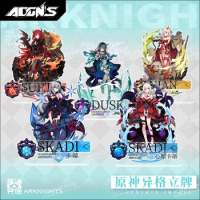 Game Arknights Surtr Nian Dusk Skadi Acrylic Scene BL Stand Model Plate Display Figure Toy Desktop Decor Anime Cosplay Gifts