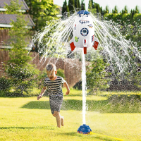 Water Sprinkler for Kids ToysSummer Water Rocket Launcher for KidsOutdoor Sprinkler Toy Backyard Law