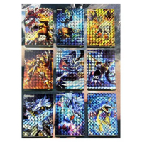 9pcs/set Digimon Digital Monster No.2 Battle Spirits Toys Hobbies Hobby Collectibles Game Collection Anime Cards