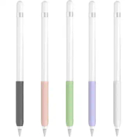 1x Silicone Pencil Grip Holder for Apple Pencil 1st and 2nd Gen Air .9" 2020, 10.2, 9.7, .5/ 11/12.9/9.7, 2019/2018 Pencil