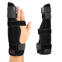 Adjustable Compression Finger Holder Protector Brace Sports Wrist Thumbs Hands Arthritis Splint Support Protective Guard