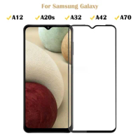 Tempered Glass For Samsung A12 A20S A32 A42 A70 Screen Protector Smartphones Accessories Film On Galaxy A 12 3 42 5G Glas