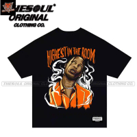 T shirt for menTheSoul-Travis Scott TOP CHART HIP-HOP ARfeemrpnkoe