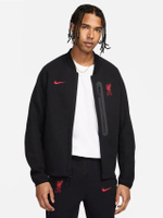 เสื้อแจ็คเก็ตฟุตบอลผู้ชาย Liverpool FC Tech Fleece สีดำ - NI083AP846DWTH