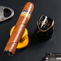 Ceramic Cigar Holder, Cigar Stand Rack, Pocket Mini Travel Cigarette Cigar Rack, Ashtray Holder Smoking Accessories