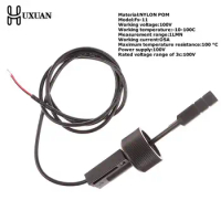 For Heat Pump Water Heater Air Conditioner Black Durable Water Paddle Flow Switch Female Thread Connecting Sensor
