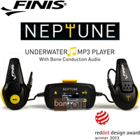 ::bonJOIE:: 美國進口 新款 FINIS Neptune V2 Underwater MP3 Player 防水隨身聽 (全新盒裝) (榮獲德國紅點設計大獎) 游泳用 骨傳導 水中