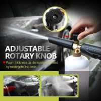 SNOW WATER SPRAYER FOAM GUN CAR WASH SEMPROTAN SALJU CUCI MOBIL MOTOR