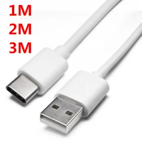 1m 2m 3m USB Type C Charge fast Charger Cord for Samsung Galaxy A50 A70 A81 A91 Note 10 Plus 9 Tab S3 T820 T825 A3 A5 A7 2017