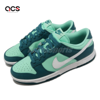 Nike 休閒鞋 Wmns Dunk Low 女鞋 男鞋 薄荷綠 白 低筒 皮革 經典 Geode Teal DD1503-301