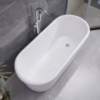 水療專用加深加厚耐高溫亞克力雙層保溫家用小戶型獨立式浴缸浴盆