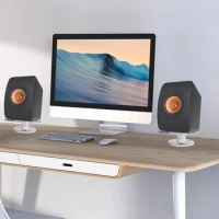 2Pcs Acrylic Desktop Speaker Stand Compatible For KEF LS50 Meta/LS50 Wireless I/Q150/Q350/R3 Meta/LSXⅡ Speakers,Monitor Stand