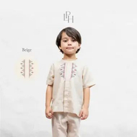 Little Palmerhaus - Baju Lebaran 2026 - Rihla Boy Koko Set (Setelan Baju Koko Anak Laki-laki) 6 Year