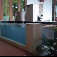 kolam ikan koi minimalis