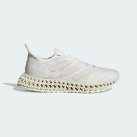 【adidas 愛迪達】4DFWD 3 W 女 慢跑鞋 運動 專業 路跑 4D中底 馬牌底 透氣 反光 米白(ID0849)