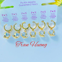 Bông Tai Quả Cầu Đá Kim Cương T06 siêu bền đẹp