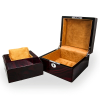 輕奢高檔實木手表盒 專柜首飾展示盒路演獎牌金幣胸針飾品收藏盒