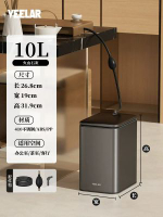 內地直送 - 茶水桶茶臺廢水桶茶葉排水桶幹濕分離茶渣不銹鋼垃圾桶（平行進口）