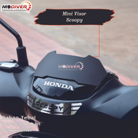 SCOOPY 2025 Up - Visor Mini Variasi & Aksesoris Motor Modiver