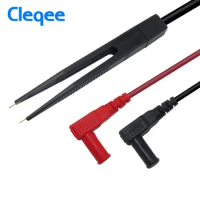 NEW Cleqee P1510 SMD Chip component LCR testing tool Multimeter tester meter Pen probe lead tweezers