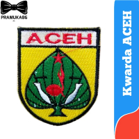 Bed Kwarda ACEH Bordir / Badge Kwarda Pramuka Provinsi Aceh Bordir