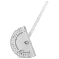 Protractor Angle Ruler Accessories Spare Circular Caliper Gauge Metal Angle Finder Stainless Steel Mini Table Saw