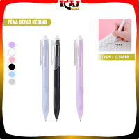[COD] IG A100 Pulpen ST Cepat Kering 0.5MM Pulpen Mekanik Cetekan Pena Netral / Retractable Pen Stud
