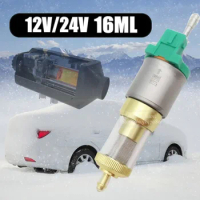 Car Diesel Heater Oil Fuel Pump 12V 24V 16ML Pulse Metering Gas Inline Air Heater Electric Fuel Pump Kit for Webasto Eberspacher