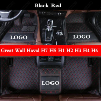 Custom Car Floor Mats for Great Wall Haval H7 H5 H8 H9 M6 H2S H6coupe F7 F7X H1 H2 H3 H4 H6 Cars Foot Mat Auto Carpet Rugs Pads