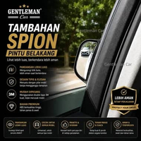 Spion Pintu Blind Spot Mobil | Kaca Samping Tambahan Baris Tengah Spion Kanan Hitam