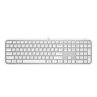 【Logitech 羅技】MX Keys S無線智能鍵盤 - 珍珠白(藍牙鍵盤、薄膜鍵盤)