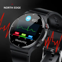 Smart Watch 360*360dpi HD Screen ECG+PPG Wireless Charging
