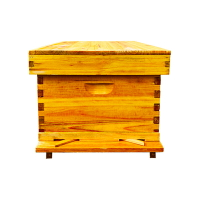 蜂箱 中蜂蜂箱全套蜜蜂箱巢框10框土蜂箱煮蠟意蜂蜂桶養蜂工具專用【MJ18035】