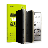 【Ringke】三星 Galaxy S23 6.1吋 Privacy Tempered Glass 防窺鋼化玻璃螢幕保護貼(Rearth 附安裝工具)