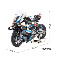 [Sẵn Hàng] Mô hình lắp ráp BMM M1000RR tỉ lệ [1:5] 1920PCS