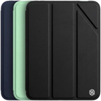Nillkin Bevel Leather Case For Apple iPad mini 6th 2021 8.3inch TPU+PC Auto-Wake / Sleep Folding Kickstand With Pencil Holder