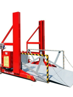 裝卸平臺移動升降貨梯汽車裝卸貨升降機電動液壓式平臺小型登車橋