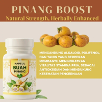 Herbal Kapsul BUAH PINANG Asli 100% Alami Kapsul Buah Pinang MAX Original Herbal tea