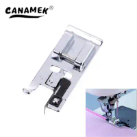 Overlock Vertical Presser Foot for Sewing Machine Brother Janome Snap on Foot