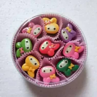Coklat karakter Kue basah, lego, melody toples 250gr lucu, halal Lego