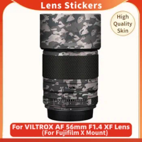 For VILTROX AF 56mm F1.4 XF Decal Skin Vinyl Wrap Film Camera Lens Body Protective Sticker Protector Coat 56 1.4 XF Mount