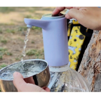 【May shop】長嘴電動飲水機家用充電礦泉純淨水桶壓水器上水水龍頭