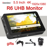 Bestview Desview R6 UHB Monitor 5.5 Inch on Camera Field Monitor 1920x1080 4K HDMI-compatible FHD 3D LUT HDR Touch Screen