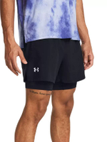 กางเกงวิ่งขาสั้นผู้ชาย Launch 2-in-1 5" สีดำ - UN127AP654EATH