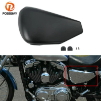 Motorcycle Left Side Battery Fairing Cover Protection Iron for Harley-Davidson Sportster 1200 883 Forty Eight SuperLow XL883L