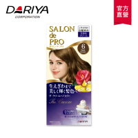 【DARIYA塔莉雅】沙龍級白髮專用快速染髮霜50g-6黑褐棕