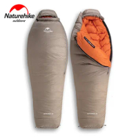 Naturehike-Goose Down Sleeping Bag, Super Keep Warm, Comfort Restriction, Temperature -15 ℃ -42 ℃, Winter, 20D, 750FP